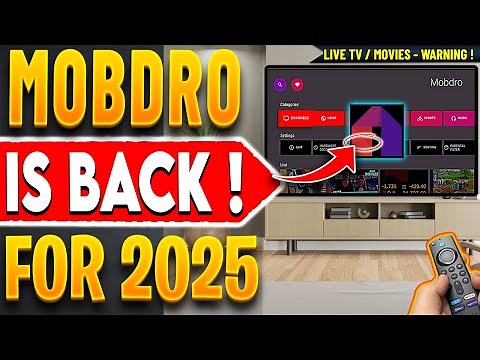 🔴 Brand NEW Mobdro For Your Firestick 2025 Update Warning !