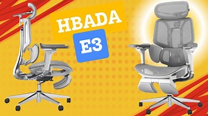 HBADA E3 ergonomic office chair review | Ultimate comfort & support for long hours!