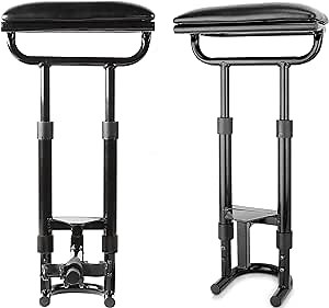 Alphard Golf Omni Cart Seat - Omni Cart Seat Easily attaches to Our Omni Cart so You can Easily take a Quick Break While Walking The Course.