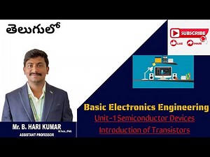 Introduction of Transistors- Bipolar Junction Transistor (BJT), CB Configuration of Transistor
