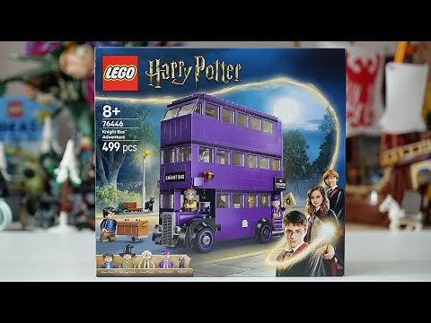 LEGO Harry Potter 76446 Knight Bus Adventure - LEGO Speed Build Review