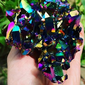251 reactions · 91 shares | Wowzers...殺How does this giant titanium quartz make you feel? . . Our Denver Gem show finds are starting to arrive & we’re soo excited to start showing them to you.殺This beauty will be up for adoption during our crystal Release tomorrow. Keep an eye out for more Sneak Peeks.  | Earth Family Crystals | Facebook