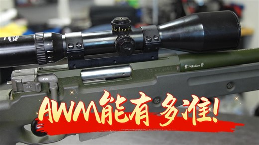 AWM狙击步枪究竟能有多准？狙击步枪常用术语简析！