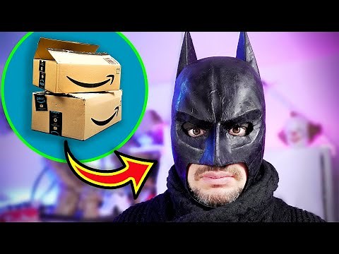 Make your own Batman mask from CARDBOARD!