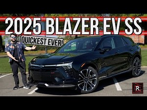 The 2025 Chevrolet Blazer EV SS Is A Blazingly Quick SUV With Camaro SS Vibes