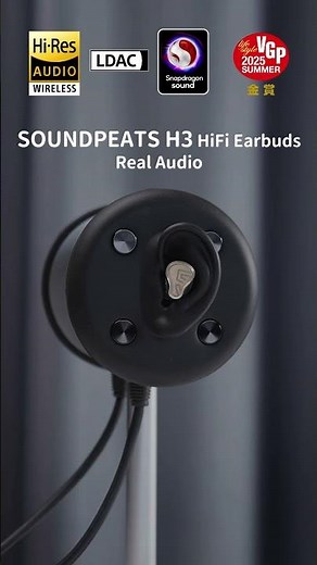SOUNDPEATS H3 Real Sound Test🎶Audiophile-Grade!🎧#earbudsreview #audiotest #soundtest #audiophile