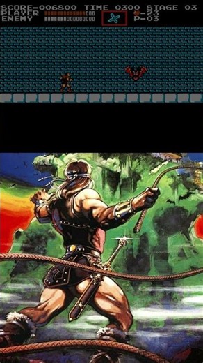 Castlevania: The Fortified Army (NES ROM Hack) - Vampire Bat No Damage, No Subweapons