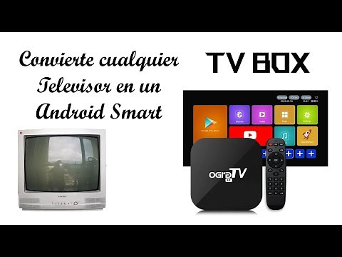 Convierte cualquier televisor en Smart Tv usando una Tv box