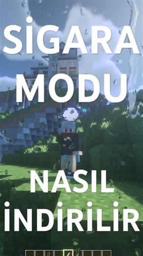 Sigara modu nasıl indirilir? #minecraft #gaming #mod #shorts #tark #mods