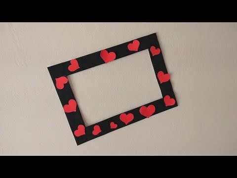 DIY | Quick and easy Photo Frame out of Paper| Best out of waste