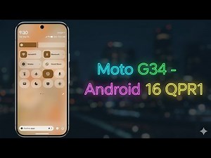Custom Rom Moto G34 5G - StatiXOS Android 16 QPR1