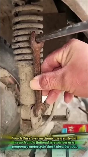 How To Adjust Motorcycle Suspension Springs Using Simple Wrench