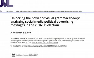 【社科综合】传播学 | Unlocking the power of visual grammar theory