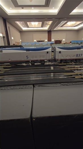 HO Scale Amtrak Genesis power. #trains #modeltrains #railfan #hobby