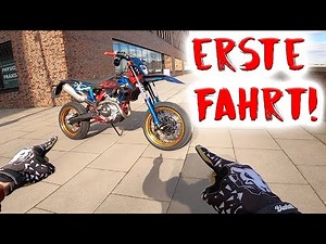 Erste Fahrt mit der neuen KTM EXC 500