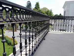 Handmade Wrought Iron Railing: Ornamental Balcony, Terrace, Stair - Etsy Australia