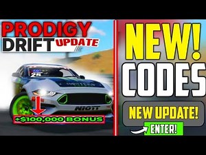 ⚠️ALL NEW ✅ ACTIVE 🔥CODE - PRODIGY DRIFT ROBLOX CODES - CODES FOR PRODIGY DRIFT 2025
