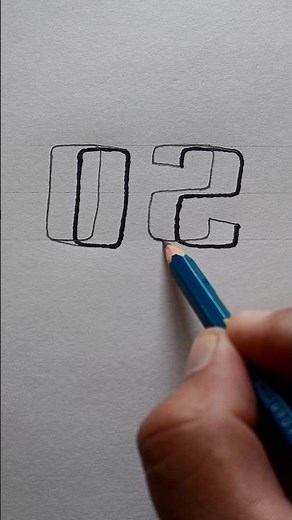 My way to Create 3d Lettering procreate !