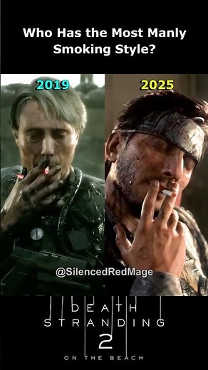Cliff Unger vs. Neil: Who Looks Cooler Smoking? #deathstranding2 #deathstranding