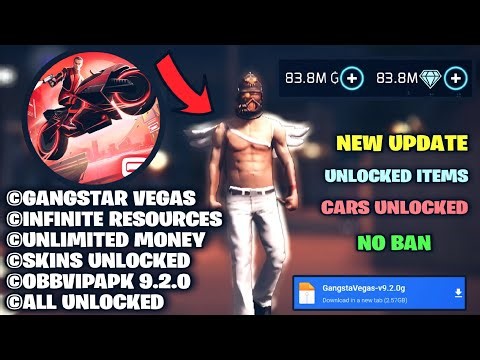 NEW UPDATE GANGSTAR VEGAS 2026 MOD APK v9.2.0: VIP, UNLIMITED DIAMONDS, SKINS UNLOCKED & NO BAN