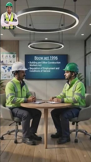 What is BOCW Act? | BOCW Act 1996 Explained in English | Safety Questions.‪@SafeTalksbyGopal‬