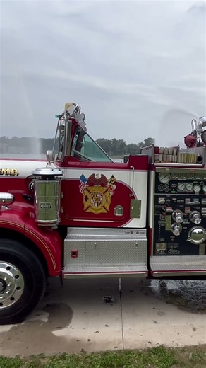 Clinton Fire Antique Fire Engine