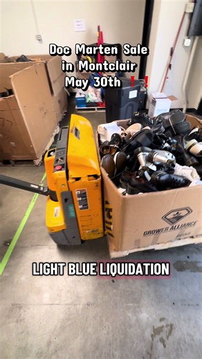 Exciting Sale on Doc Martens at Light Blue Liquidation!