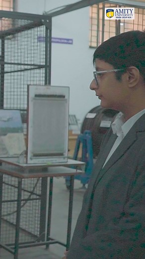 Meet Riya P. Dey, a student of B.Tech (Aerospace Engineering), as she shares her captivating academic journey at Amity University Noida. Guided by the experienced faculty at Amity Institute of Aerospace Engineering, she has presented her research work at many national and international conferences. Her dedication and hard work have also earned her a fully funded PhD offer from Johns Hopkins University, USA. Wishing Riya a bright future in Aerospace Science! . . #amityuniversitynoida #aerospace #