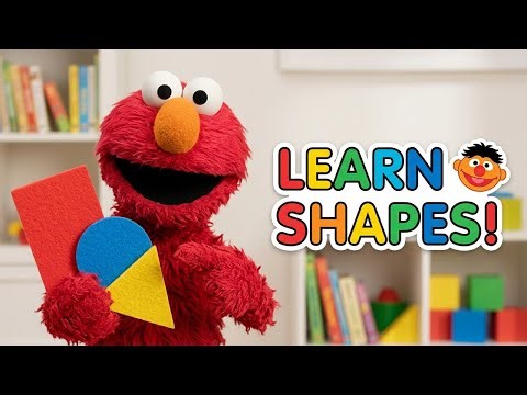 Shapes with Elmo and Friends!