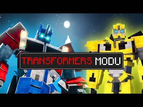 Minecraft'ta en iyi Transformers modu (craftformers mod)