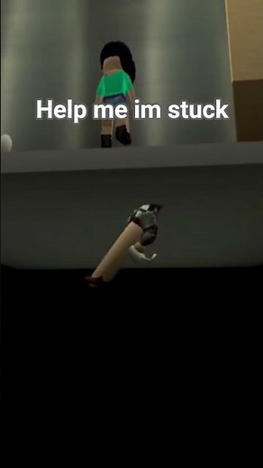 i got stuck in the floor of the normal elevator in roblox #roblox #fnaf #funny #elevator #games