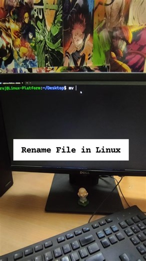 Raj Vardhan Singh | Secure2Cyber on Instagram: "Rename File in Linux 🔥| Linux Tips Day -035| #techreels #reel #short #Linux #Linuxtips #ubuntu #secure2cyber"