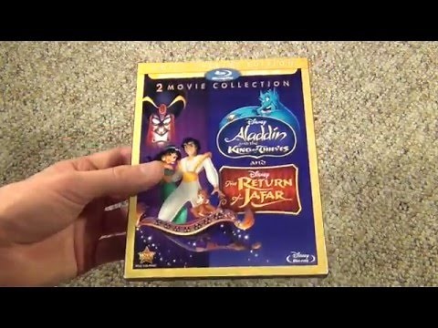 Aladdin and the King of Thieves / The Return of Jafar 2 Movie Collection Blu-Ray Unboxing