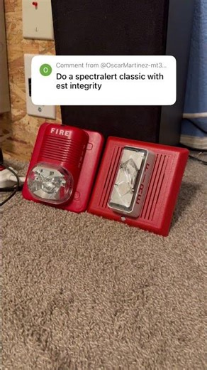 System Sensor SpectrAlert Classic & EST Integrity Horn Strobe