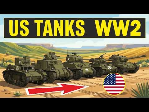 ALL U.S. Tank of World War 2