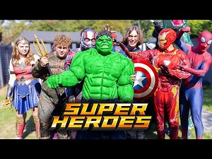 Hulk VS Superheroes - Hide and Seek!