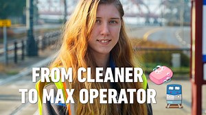 2.4K views · 1.6K reactions | Caitlyn went from cleaner ➡️ to bus driver ➡️ to MAX operator  All by age 21. Ready for a stable career with benefits? Find the one for you: trimet.org/careers | TriMet | Facebook
