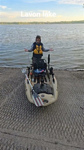 try my new kayak in lavon lake #fishing #kayakfishing #trolling