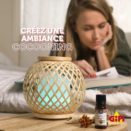 50K views · 184 reactions |  Sérénité et bien-être, ça vous tente ? Craquez pour notre diffuseur d'huiles essentielles Messegue ! 律 Profitez du bon plan GiFi : 100% remboursé* en bon d'achat ! Oui, oui, sur des milliers de produits !  *Voir conditions sur gifi.fr **Bon d'achat valable du 09 au 14 octobre 2023 dans le magasin émetteur. | GiFi | Facebook