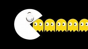 用PACMAN颜色学习颜色给孩子、幼儿、幼儿玩视频游戏4