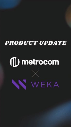 Metrocom Global Solusi on Instagram: "On today's Product Update, we explored the latest innovations from WEKA, a high-performance data platform designed for modern workloads. From AI & Machine Learning environments, high-performance computing (HPC), media rendering, to large-scale analytics, WEKA enables ultra-fast data access, low latency, and seamless scalability across hybrid and cloud environments. #TechInnovation #WEKA #Metrocom #ProductUpdate #Metrocom2026"