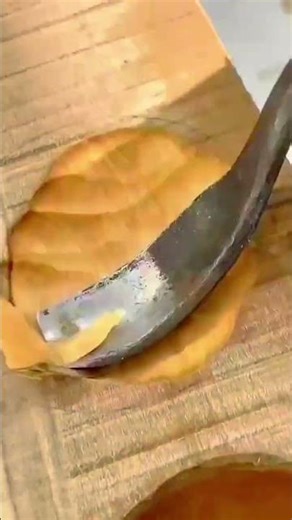 A process of forming a curve in wood using simple tools. #shorts