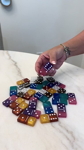 How to Create Stunning Resin Dominoes