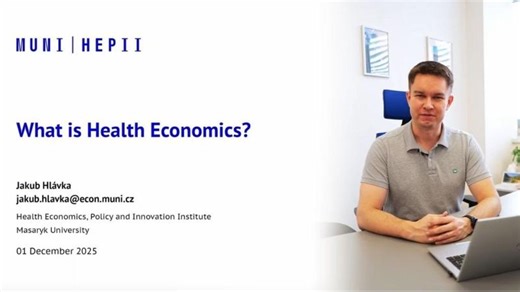 What is Health Economics? | Jakub Hlávka