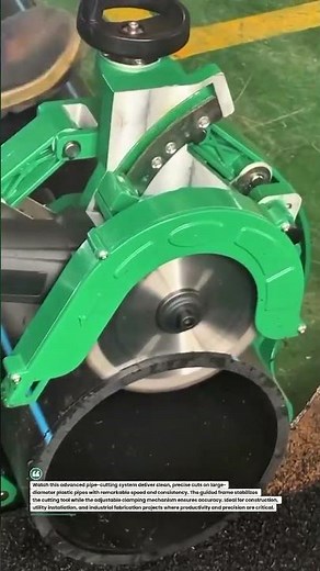 Precision Pipe Cutting System for Fast,Accurate Fabrication#PipeCutting#IndustrialTools#Fabrication