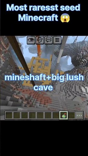 Minecraft best and rarest seed,🔥🤯