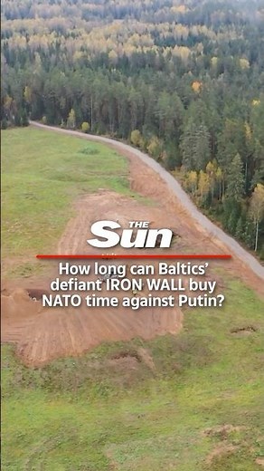 How long can Baltics defiant IRON WALL buy NATO time against Putin? #latvia #lithuania #estonia