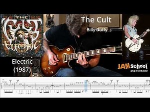 The Cult Love Removal Machine Guitar Solo with TAB