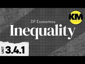 IB Economics 3.4.1: Inequality (Income, Wealth & The Lorenz Curve)