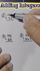 BASIC MATH REVIEW: Other way of Adding Integers #mathreview #simplemath #mathisfun | Mathematics Tutorial